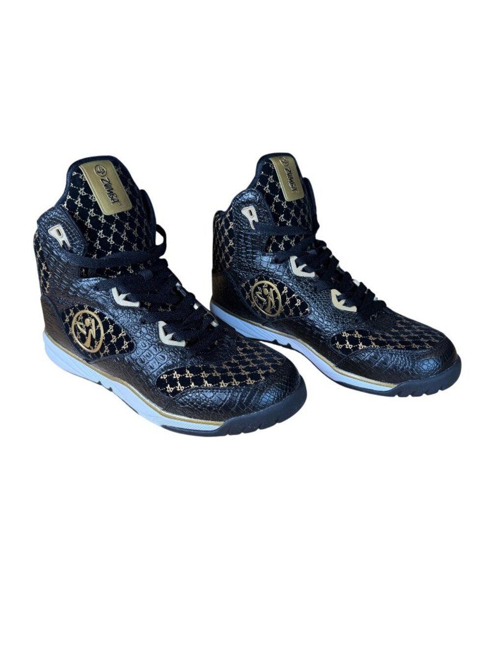 Zumba Fitness Energy Boom Black/Gold Size 9